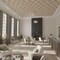 Ekena Millwork 31 16W x 46 34H x 38T Small Villarreal Decorative Fretwork Wood Ceiling Panels, Cherry CELW31X47X0375VILCH - alternate 2